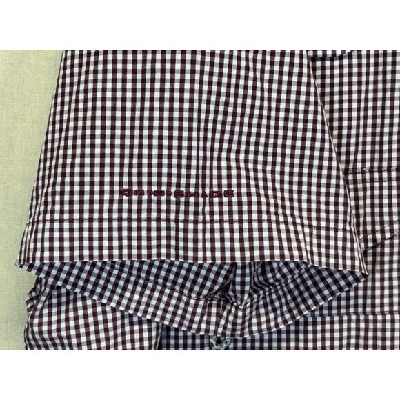 Columbia PFG Texas A&M Aggies Shirt Men's XL Maroon Plaid Super Bonehead Fishing - Picture 13 of 16